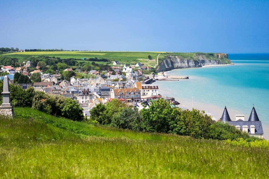 Le Joffre - Studio Sur La Digue En Centre Ville Arromanches-les-Bains Luaran gambar