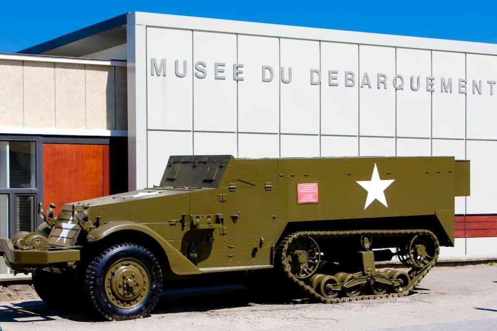 Le Joffre - Studio Sur La Digue En Centre Ville Arromanches-les-Bains Luaran gambar