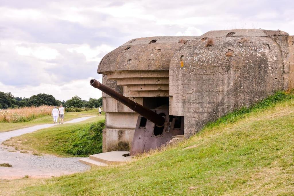 Le Joffre - Studio Sur La Digue En Centre Ville Arromanches-les-Bains Luaran gambar